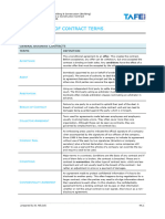 4A. 4003 - Contracts - Glossary of Contract Terms S121