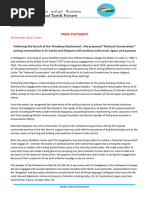 Press Release of GTF On Himalaya Declaration