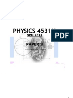 Physics p3 Experiment