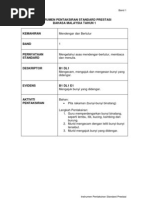 Pentaksiran KSSR Bahasa Melayu Tahun 1 Band 1