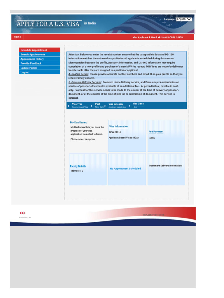 Apply for U.S. H2A Visa Online | PDF | Service Industries