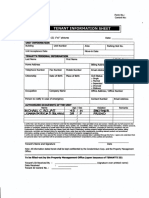 Light Residence Filled Up Form