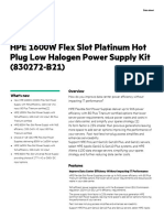 HPE 1600W Flex Slot Platinum Hot Plug Low Halogen Power Supply Kit-PSN1009449812USEN