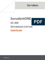 Disturbance Capture User Guide