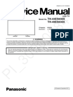Panasonic Led TV Service Manual