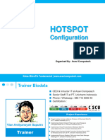 Lesson 7 - MikroTik Hostpot