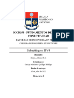 Quishpe - Subnetting en IPv4