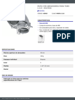 Mufa Con Abrazadera para Tubo 1-1/4", VOLTECK: Características