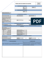 GMU-PR02-AN02 Formulario de Ingreso de Muestras