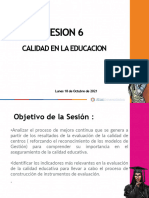 Sesión 6 Calidad Educativa NR