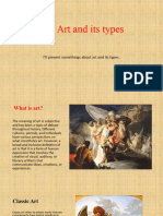 The Art and Its Types