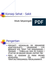 Konsep Tentang Sehat - Sakit