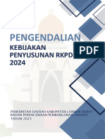 Dokumen Pengendalian Dan Evaluasi Perumusan Kebijakan Penyusunan RKPD 2024 - Lotim