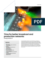 Time For Better Broadcast and Production Networks