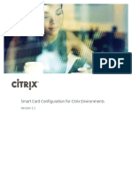 Smart Card Config Citrix Env