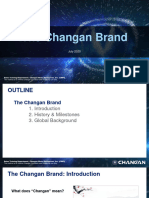 The Changan Brand (As of July 14, 2020)