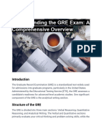 Understanding The GRE Exam - A Comprehensive Overview