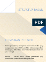 Struktur Pasar