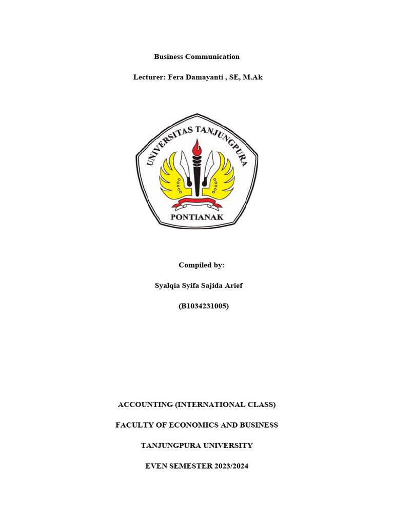 Business Communication Essentials Guide | PDF | Communication ...