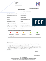 Formulir Berhenti Berlanggan Netciti New