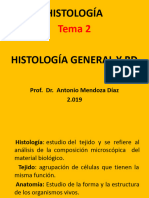 2 - Histología Generalidades