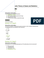 Chapter 3: Kinetic Theory of Gases and Radiation: Exercises (Pages 73 - 74)