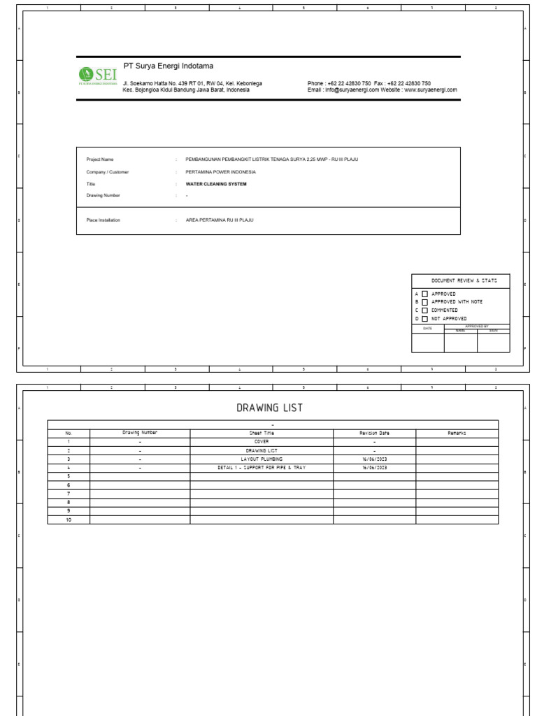 Water Cleaning System | PDF