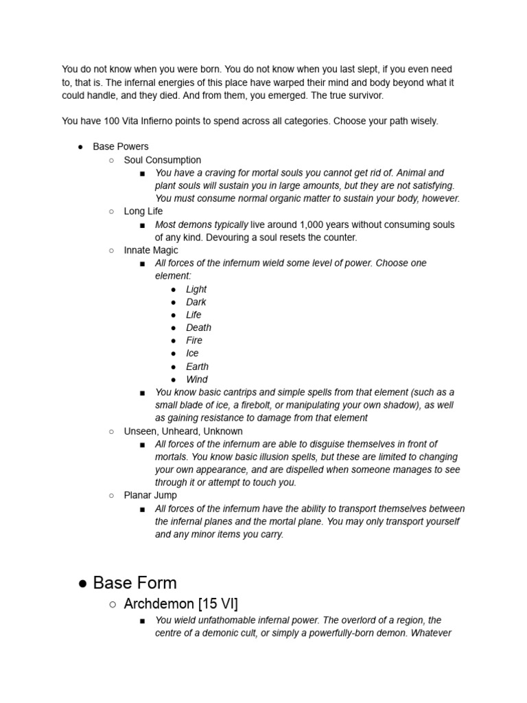 Corpus Diaboli CYOA | PDF | Self-Improvement