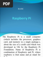 Raspberry Pi Overview