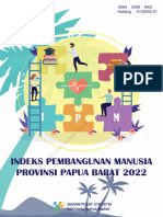 Indeks Pembangunan Manusia Provinsi Papua Barat 2022