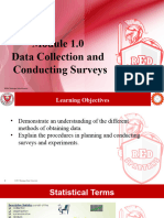 MATH 403 Module 1.0 Data Collecrion and Conducting Surveys