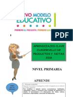 6to Productos Curso Aprendizajes Clave