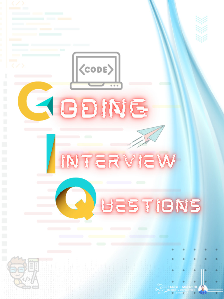 Coding Interview Questions | PDF | Digital Electronics ...
