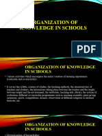Org of Knowledge