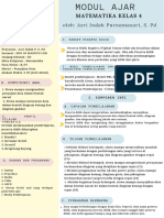 Modul MTK Kls 4 Penyajian Data PDF