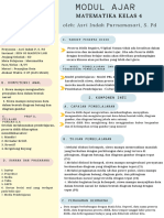 Modul MTK Kls 4 Penyajian Data Keteraturan Kelas