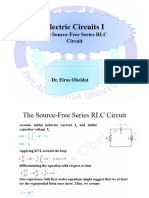 16 Source Free Series RLC Circuits