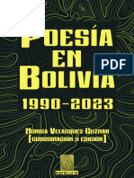 Poesia en Bolivia Monica Velasquez