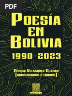 Poesia en Bolivia Monica Velasquez | PDF | Bolivia | Poesía