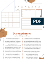 Ramadan Planner - EnGLISH