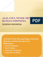 Asal-Usul Nenek Moyang Bangsa Indonesia
