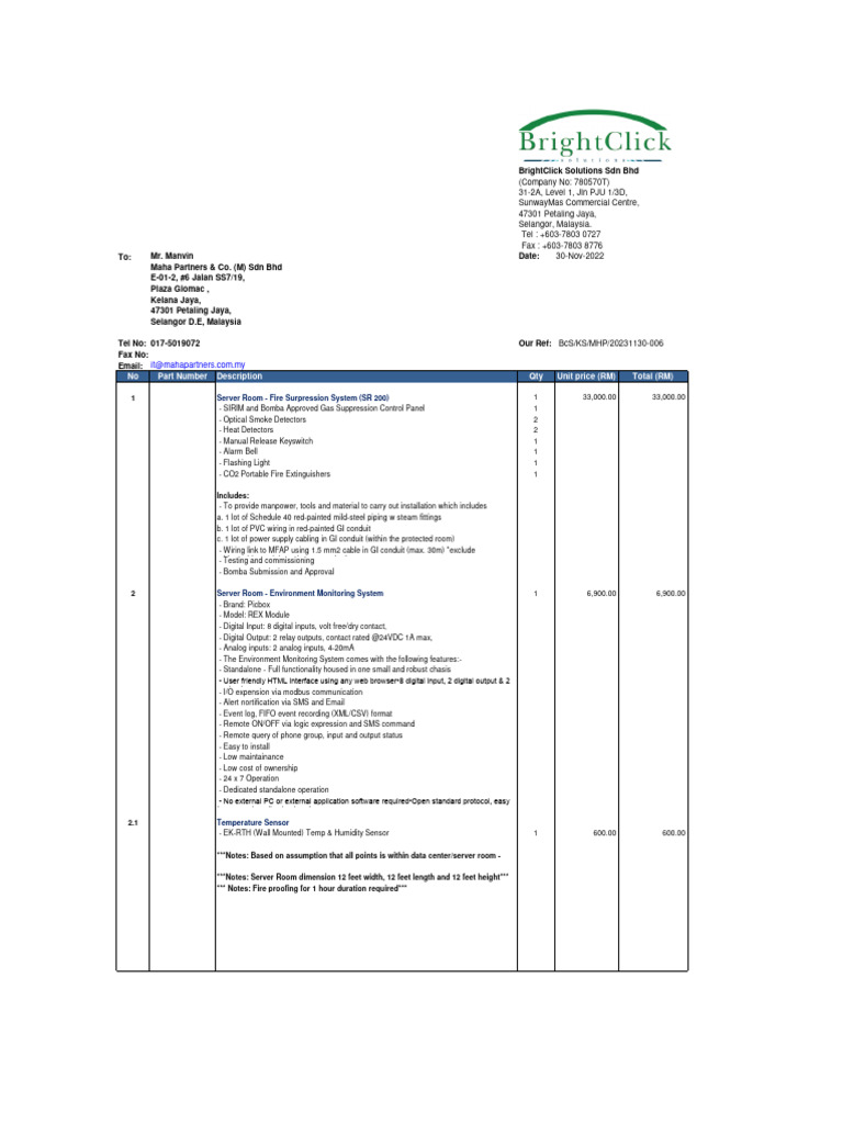 BrightClick Solutions Proposal Summary | PDF | Input/Output | Web ...