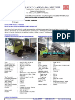 Penawaran Hino Dutro 130 HD 6.4 Ps Dump Truck 7 Kubik