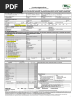Dengue Death Case Investigation Form (CIF) | PDF | Physical Examination ...