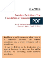 CH 3 The Problem Definition