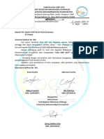 Surat Perizinan Cabor Futsal LIGA UMP 2023