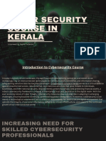 Cyber Security Course in Kerala