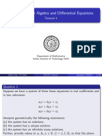 Tutorial 1 Solutions