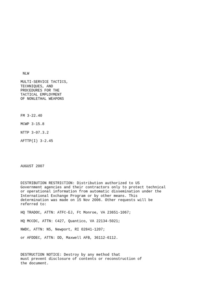Nttp 3 07 3 2 tactical employment of nlw aug07 download free pdf
