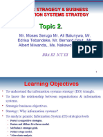 Topic 02 Part 1 Business Is Strategy
